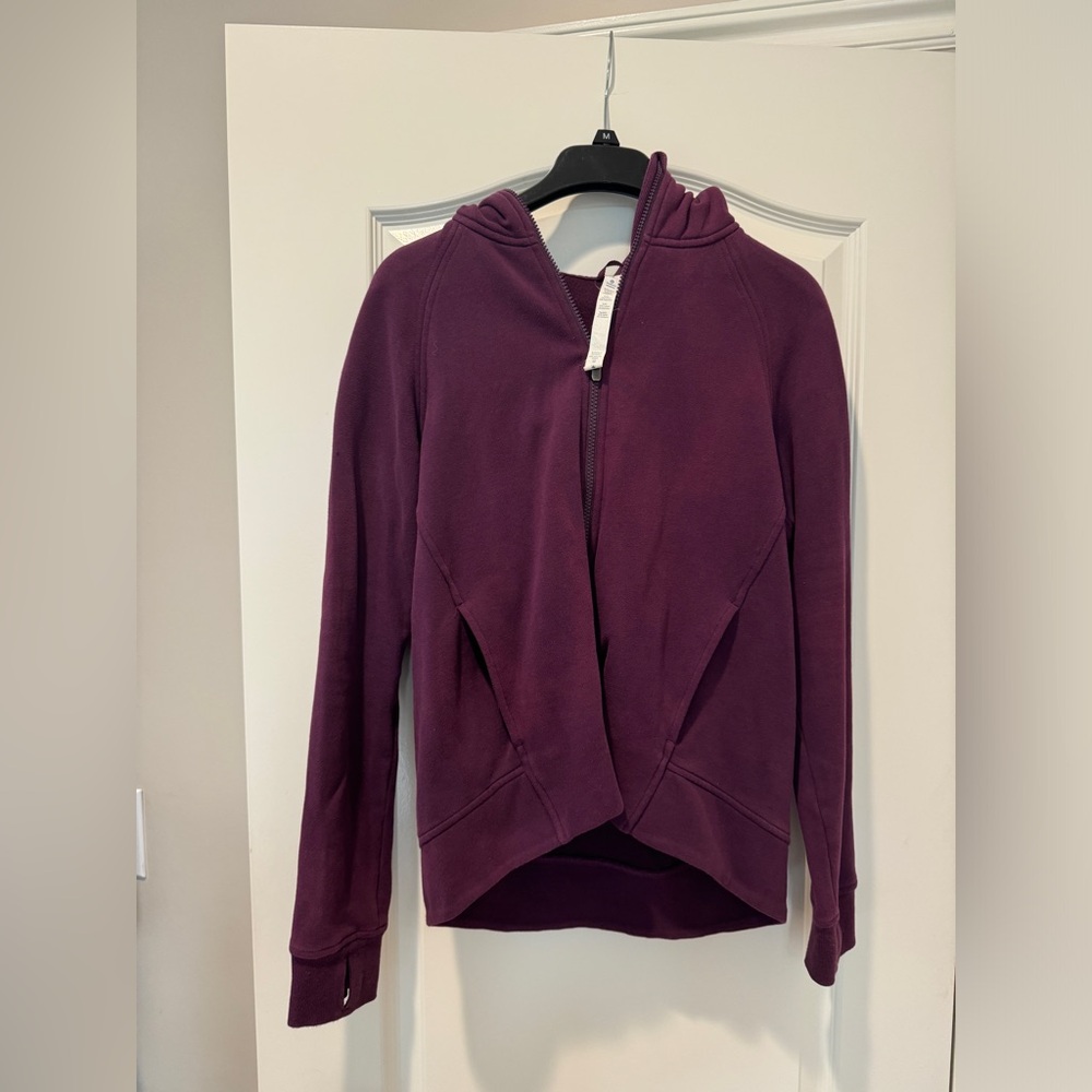 Lululemon athletica plum purple jacket